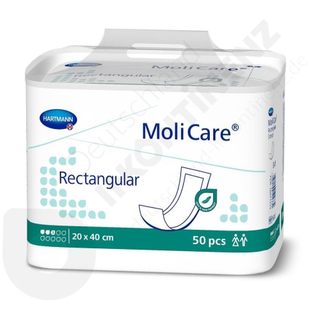 Molicare Rectangular 3 Drops - 20 x 40 cm