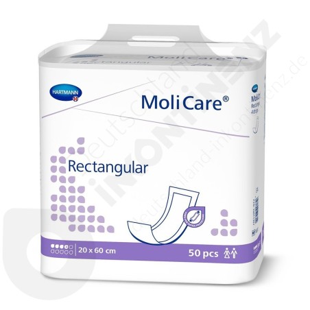 Molicare Rectangular 4 Tropfen - 20 x 60 cm