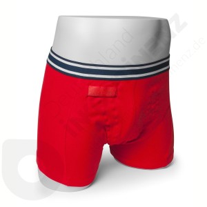 Jungen-Boxershorts rot Rodger - Größe 104