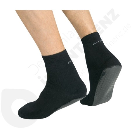 Suprima Non-slip Socks Black - Size 43/45