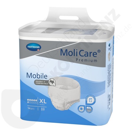 Molicare Mobile 6 Tropfen - XL