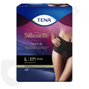 Tena Silhouette Plus Noir - LARGE