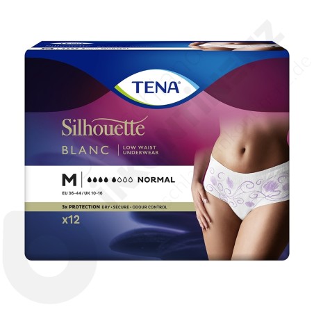 Tena Silhouette Normal Blanc - MEDIUM