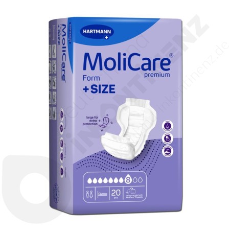 Molicare Form +Size 8 Drops