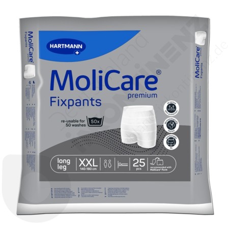 Molicare Fixpants 25 Stück - XXL