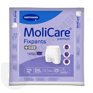 Molicare Fixpants +Size 25 pieces - 5XL