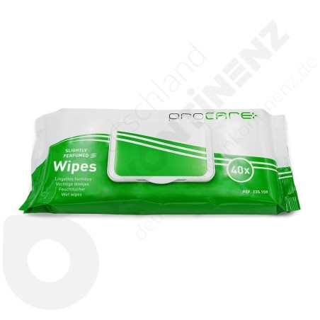 Procare Wet Wipes - 40 pieces