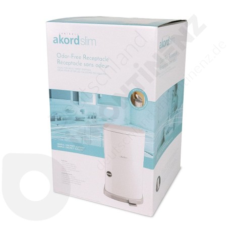 Janibell Akord Slim 26-liter odour-proof bin